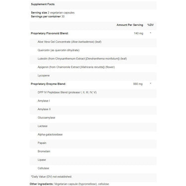 GlutenFlam (K-52) - Apex Energetics - one-of-a-kind digestive enzyme support for gluten sensitivity with DPP-IV